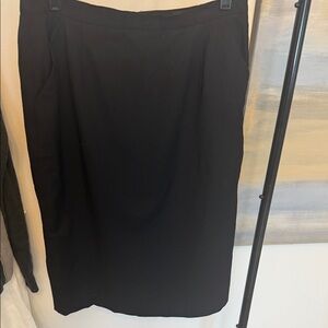 D&G Elegant Black Pencil Skirt